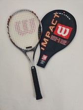 Wilson Impact Soft Shock Style Tennis Racquet L3 4 3/8 with Case Extra Case