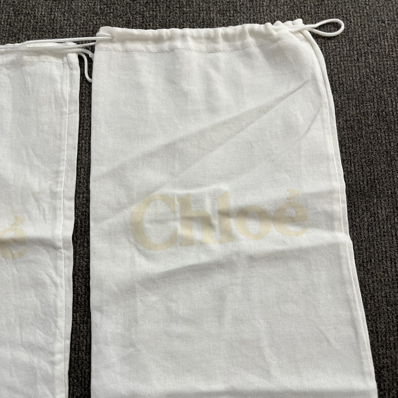 Chloe Dust Bag 2PC Rectangle Drawstring Travel Sh… - image 3