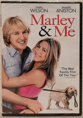 Marley & Me (DVD, 2008 Widescreen) Jennifer Aniston, Owen Wilson - New, Sealed!