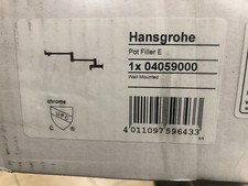 Hansgrohe Allegro E. 04059000 - Pot Filler Faucet Polished Chrome Finish