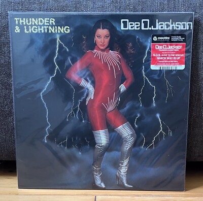 Dee D. Jackson  | Thunder & Lightning | Limited Red Vinyl | 2022 | neu
