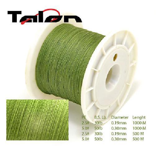 1000M TALON DYNEEMA BRAIDED 30LB FISHING LINE FROM UK