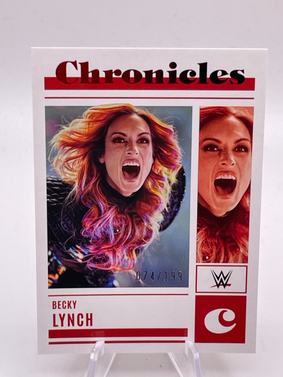 2023 WWE Chronicles - Panini - Red - /199 - #4 Becky Lynch | eBay