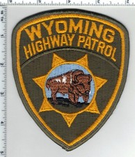 Highway Patrol (Wyoming) Shoulder Patch version 3