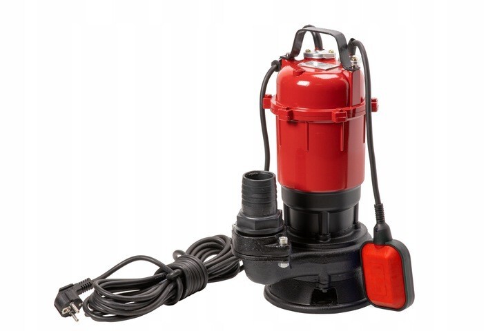 Pompe submersible eau sale pour vider la fosse septique et drainer les eaux de chantier