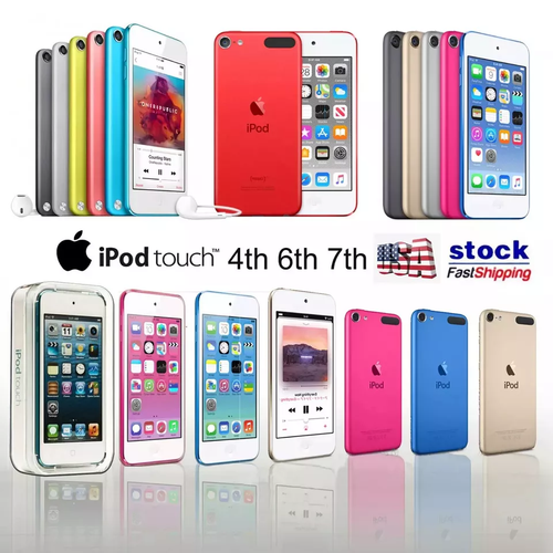 Nuevo Sellado Apple iPod Touch 7ª 6ª Generación 128 256GB MP4 Envío Rápido Lote