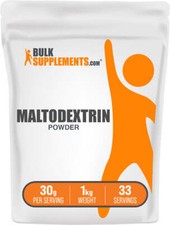 BulkSupplements Maltodextrin Powder - Source Of Carbohydrates - 30g Per Serving