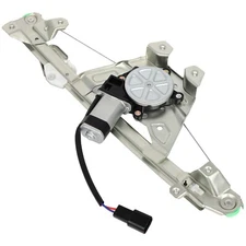 For Saturn L300 01-05 L200 LW200 LW300 Rear Left Power Window Regulator w/ Motor