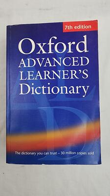 Oxford Advanced Learner's Dictionary by McIntosh, Turnbull | eBay Oxford Advanced Learner's Dictionary by McIntosh, Turnbull | eBay