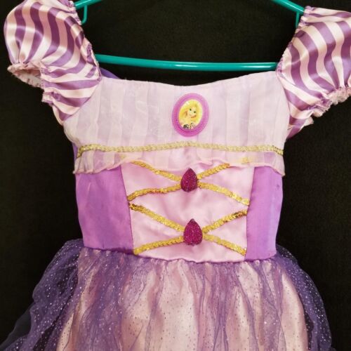 Halloween Costume Disney Rapunzel Tangled Dress Birthday Ballerina 4T-6x - Picture 1 of 9
