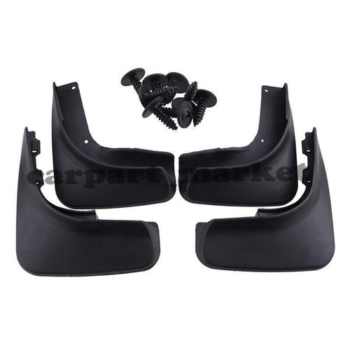 4Pcs Molded Mudflaps Mud Flaps For VW Golf Mk6 Hatchback 09~12 Splash Guards Set - Picture 4 of 8