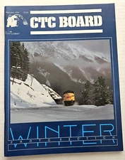 Feb 1990 CTC Board Railroad Train Magazine Winter Photosection Via Rail #1 BC