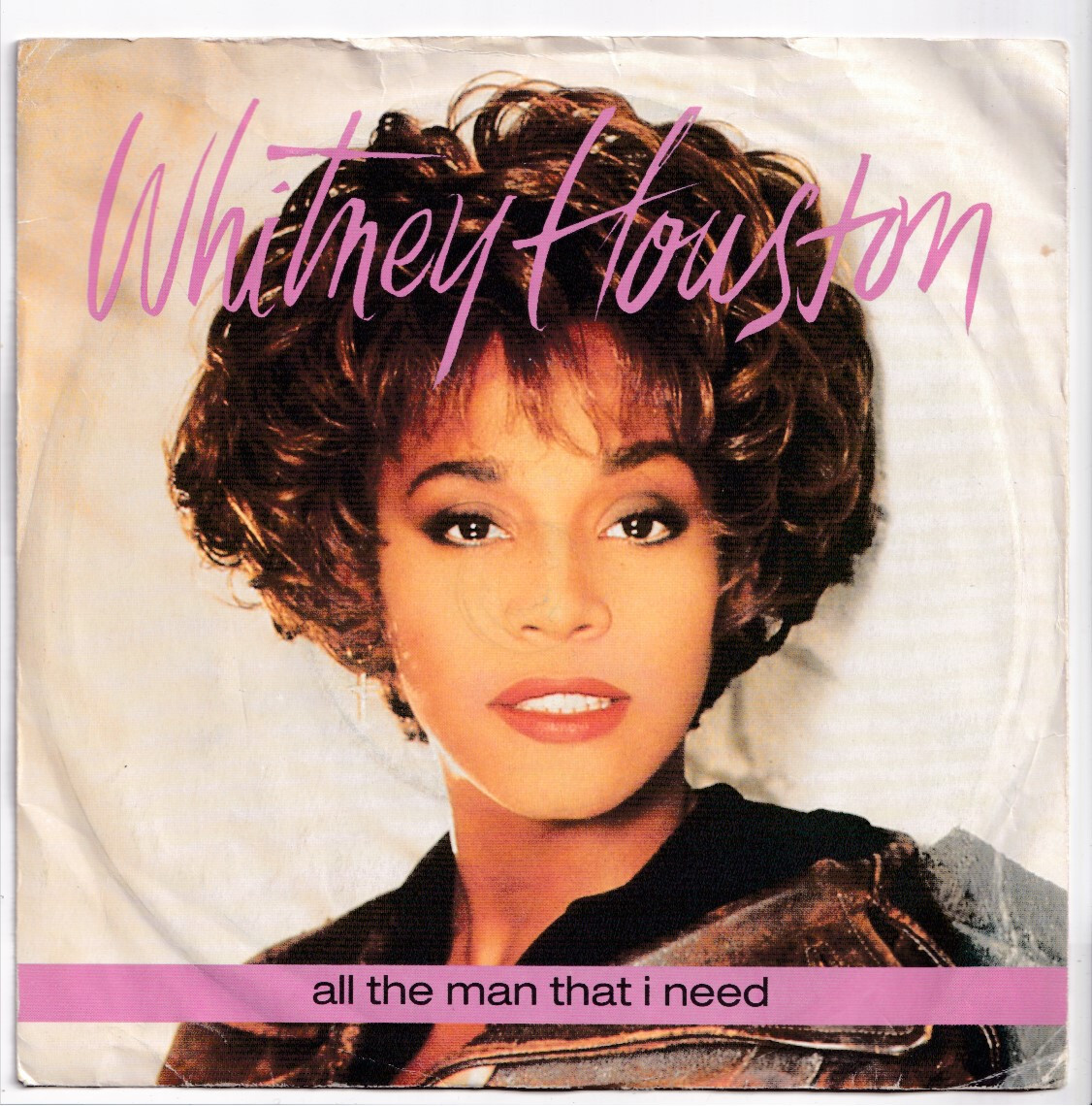 (nU97) Whitney Houston, All The Man That I Need - 1990 - 7"" vinyl