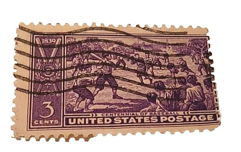 Machine Cancel Used Sports Postal Stamps