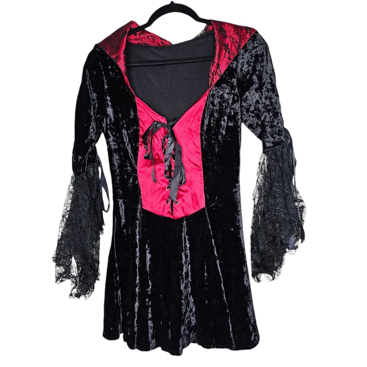 Leg Avenue 83048x 10109 Vestito Hippie Retrò Anni '60 - Completo 2 Pezzi Con Fascia - Taglia Forte 3X-4X Donna