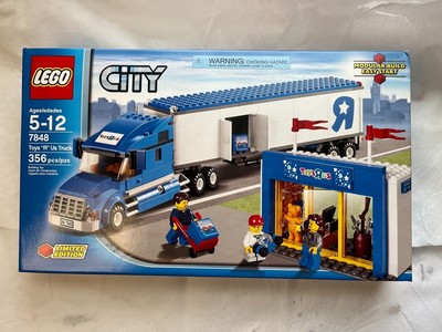Brand New, LEGO CITY 7848 TOYS R US Truck and Trailer
