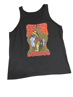 The Black Crows Concert Tank Top Shirt Adult Large  The Fillmore 2020  Black