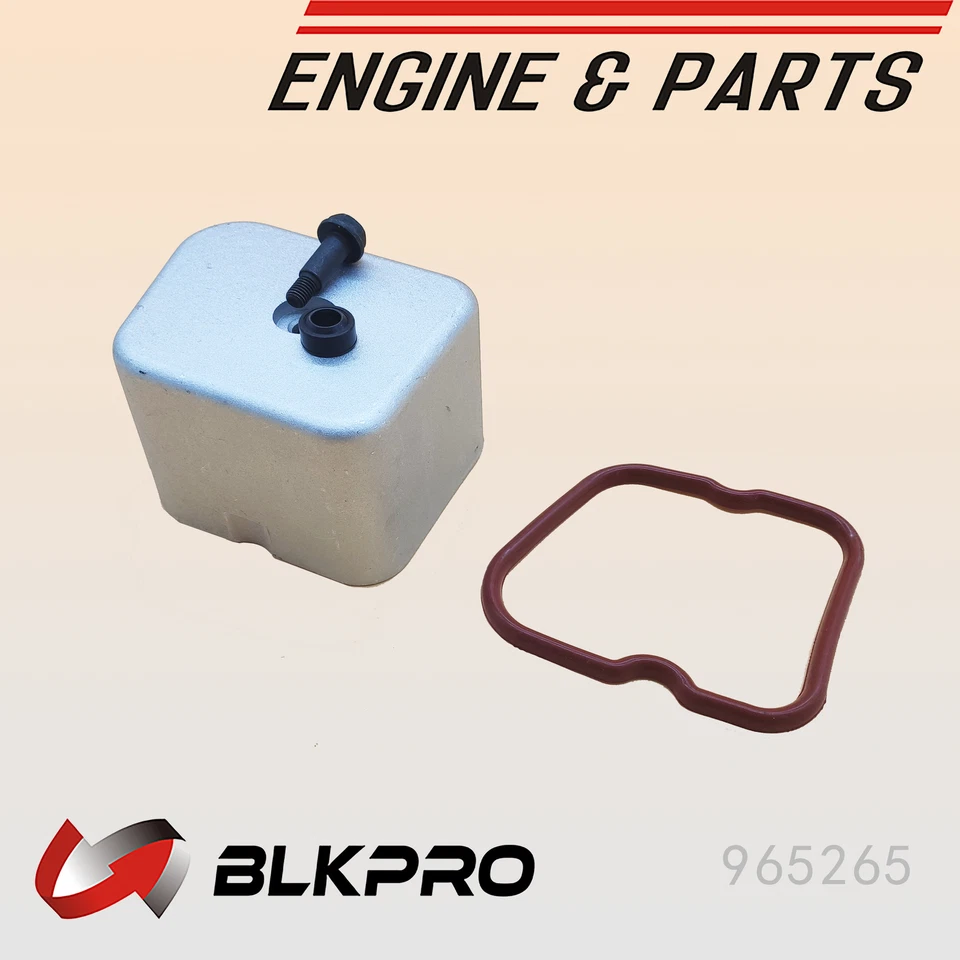 Aluminum Valve Covers W/ Bolts Oil Feed Cap Seal For Dodge Ram 5.9 Cummins 89-98 - Image 3 of 4