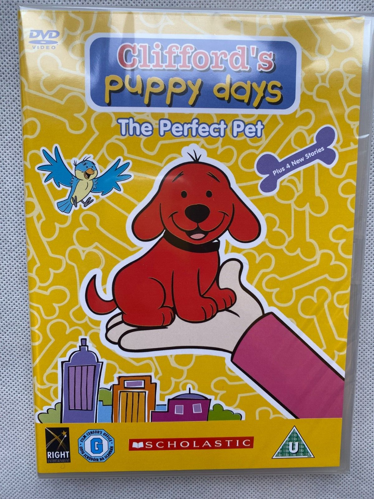 Clifford the Big Red Dog  Clifford's Puppy Days - DVD UK Release Sealed!