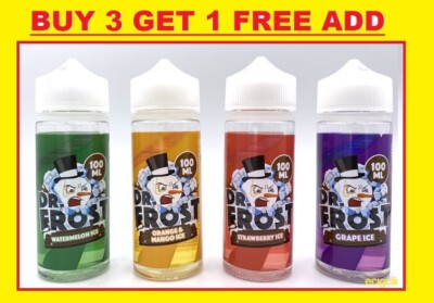 DR FROST E-LIQUID VAPE JUICE 100ML 0MG 70/30 VG/PG Buy 3, get 1 free ADD 4  | eBay UK