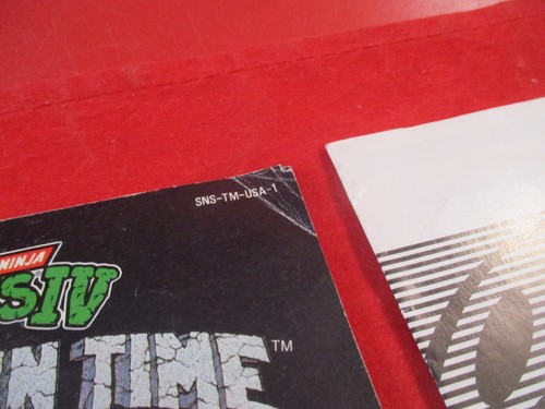 Teenage Mutant Ninja Turtles IV: Turtles In Time Nintendo SNES KOMPLETT mit Box Q - Bild 10 von 15