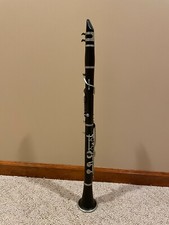 Vintage Henry Gunckel Paris 1900's klarnet z naturalnego drewna