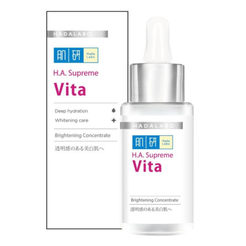 HADA LABO H.A. Supreme Vita Brightening Concentrate Booster Serum 30ml Whitening - Picture 2 of 11