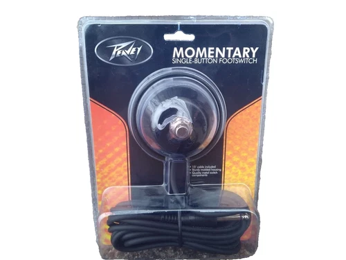 Peavey Momentary Single-Button Footswitch (compatible with most amplifier brands