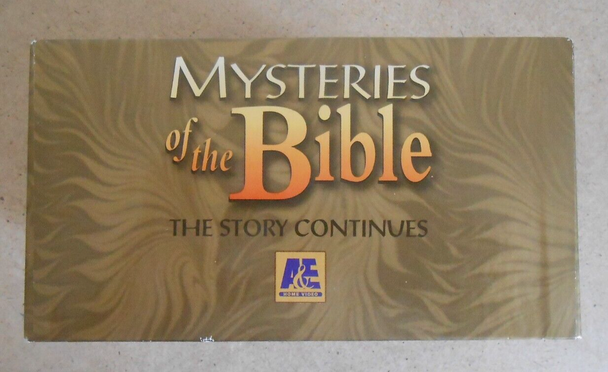 Mysteries of The Bible VHS 7 Video Collection With Storage Box | eBay