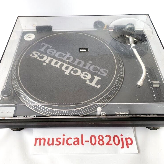 Technics SL-1200 MK3D Turntable Direct Drive Black with Dust Technics SL-1200 MK3D Turntable Direct Drive Black with Dust