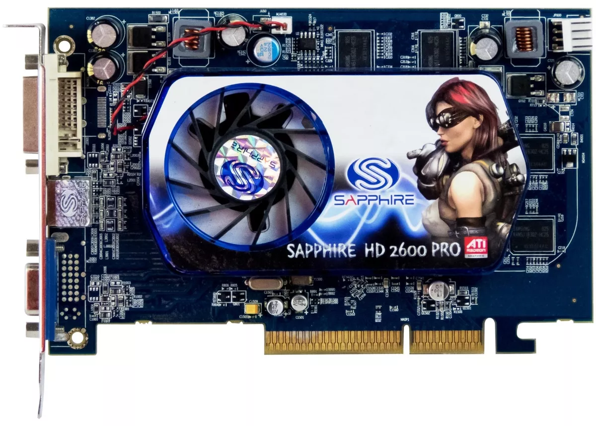 SAPPHIRE ATI RADEON HD2600 PRO 512MB 11115 01 AGP eBay