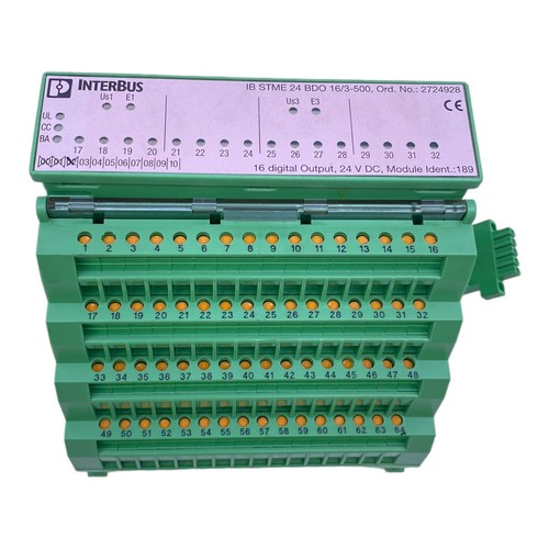 Phoenix Contact IBSTME24BDO16/3-500 Interbus Modul 2724928 24V DC - Picture 11 of 12