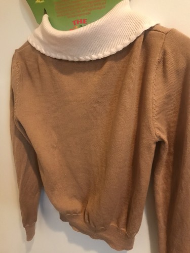 Mimisol Made In Italy GIRLS Sz 16 Sweater Like Womens S Wednesday Addams Collar - Picture 7 of 12