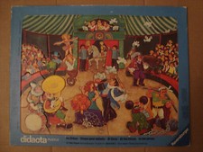 PUZZLE (37 Teile) IM ZIRKUS (Ravensburger 623 5 476 3 Didacta 1979) R. Mörtl