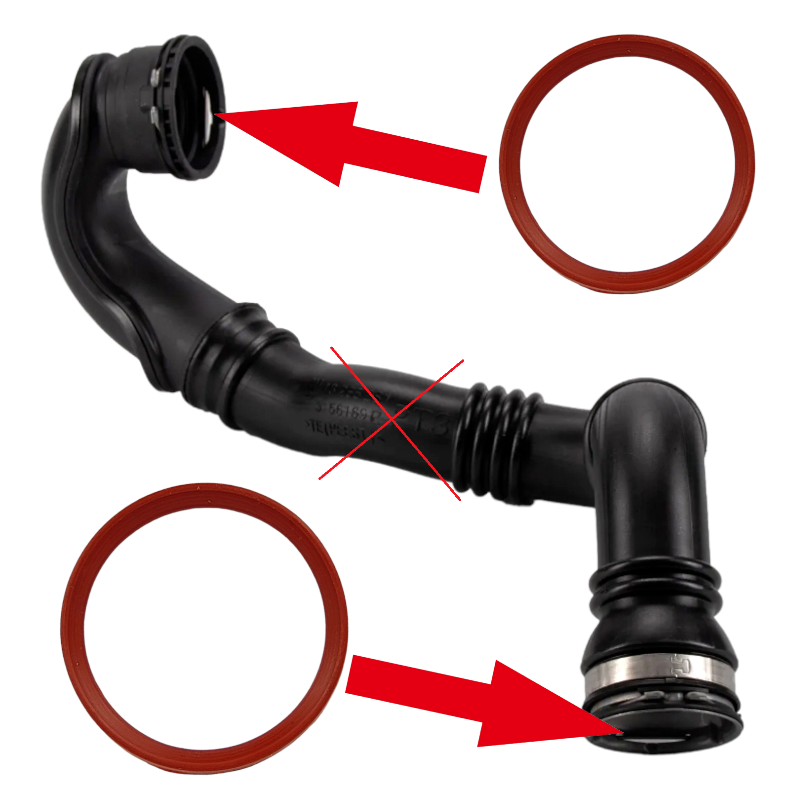 WIELEN Turbo-Luft Schlauch Für Chevrolet Cruze & Opel Astra J 1.7 CDTI