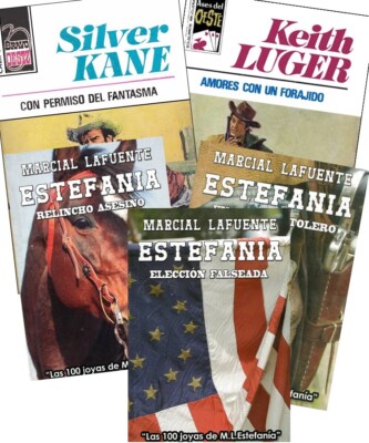 Echad a Volad Cuervos Set 5 Novelas -Marcial Lafuente Estefania y otros autores