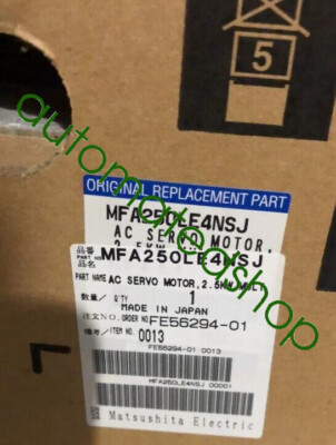1PC New Panasonic MFA250LE4NSJ AC Servo Motor Via FedEx or DHL | eBay