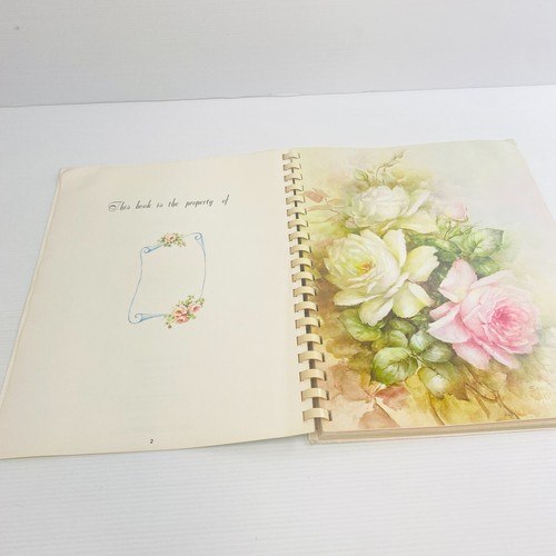 Roses & The Fine Art Of China Painting - Sonie Ames - 1st Edition 1972 - Picture 3 of 23
