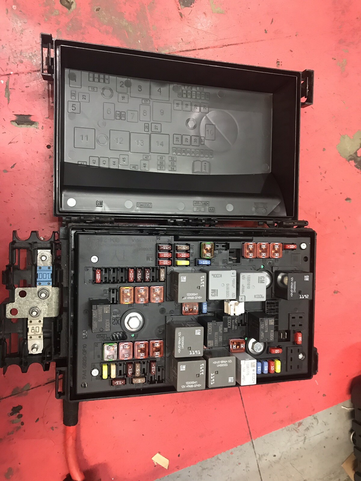 Vauxhall Astra J Fuse Box Relay A13DTE + Lid + Reset Code 4930 eBay