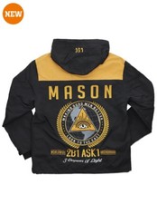 Freemason Masonic Fraternity Windbreaker Jacket Freemason Windbreaker 2b1ask1
