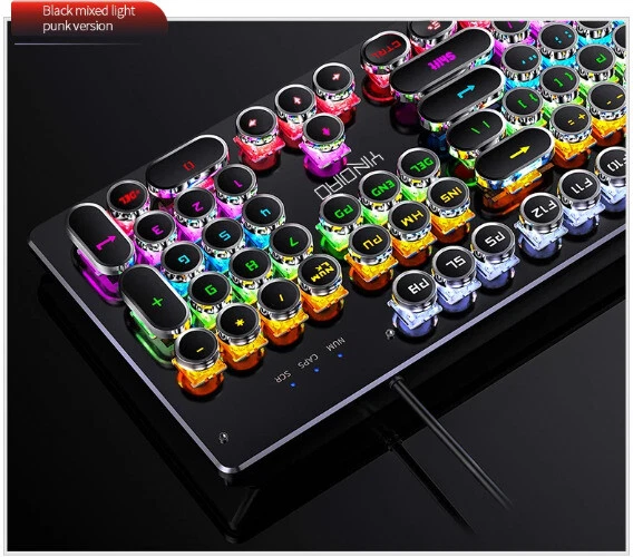 Mechanical Keyboard Switches Gaming Wired Accessories Keyboards with Numpad