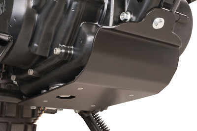 XT250 3Y3 Motorschutz von KEDO 3mm Aluminium schwarz Bash Plate Skid Plate