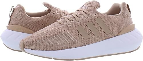 ADIDAS WOMEN'S SWIFT RUN 22 SNEAKER SHOES ASH PEARL WHITE SIZE 8.5