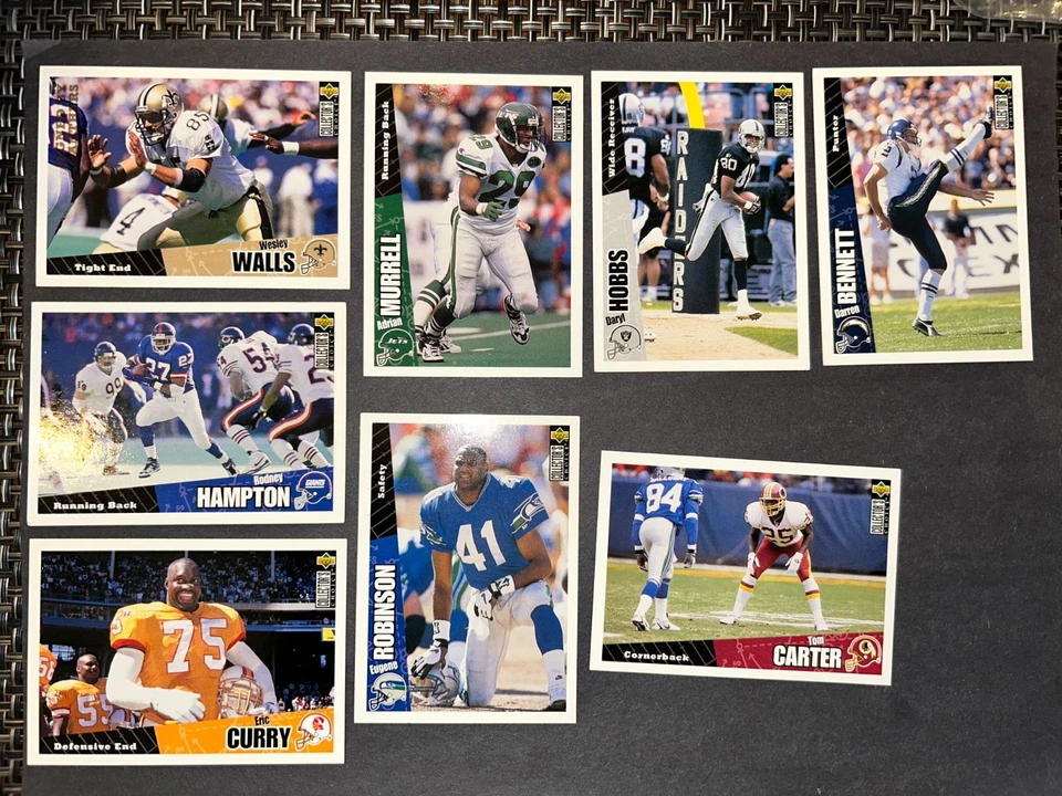 1996 UPPER DECK COLLECTOR'S CHOICE FOOTBALL CARDS YOU CHOOSE NFL FREE SHIPPING - Image 2 of 4