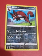 THIEVUL 048/072 Common Shining Fates Pokemon Card Reverse Holo NEW