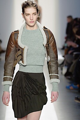 Balenciaga Vintage Archive Fall 2003 Sea Foam Green Wool Crewneck