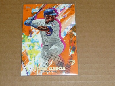 2020 Topps Inception ROBEL GARCIA ORANGE PARALLEL CUBS /50 R9547