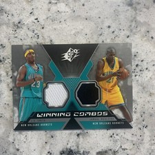 2005-06 Upper Deck SPx Basketball JR Smith Jamaal Magloire Dual Patch