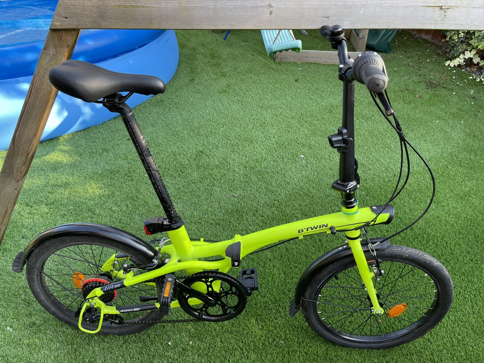 Btwin Tilt 500 Folding Commuter Bike Folding Bikes 4U Folding Bikes 4U