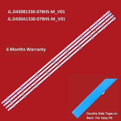 SVV430A52 TX-43FX550E TX-43FX555E TX-43GS352B TX-43GX551B Bande LED